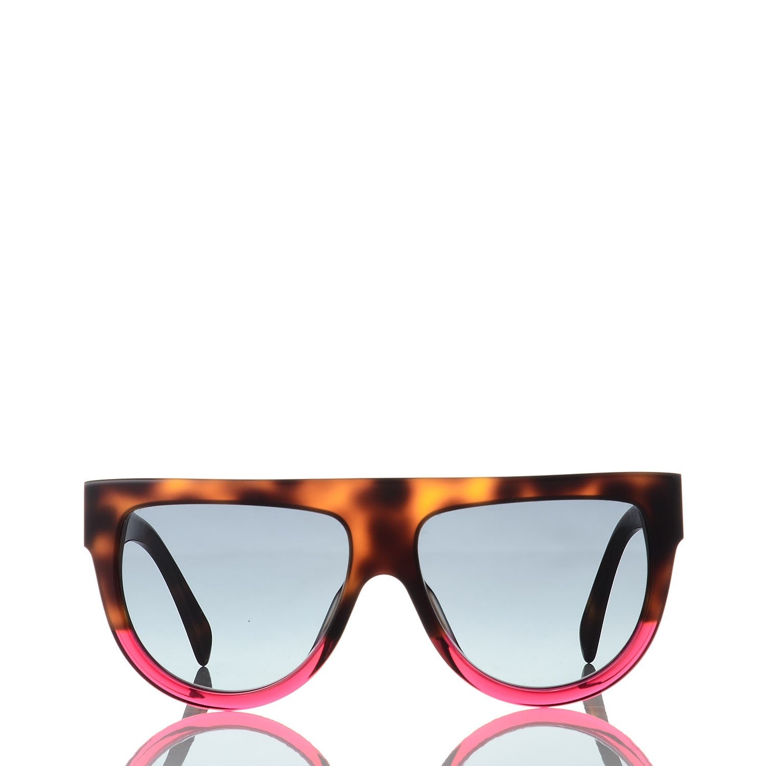 Celine Shadow Sunglasses CL 41026/S Havana Fuchsia 2 of 6