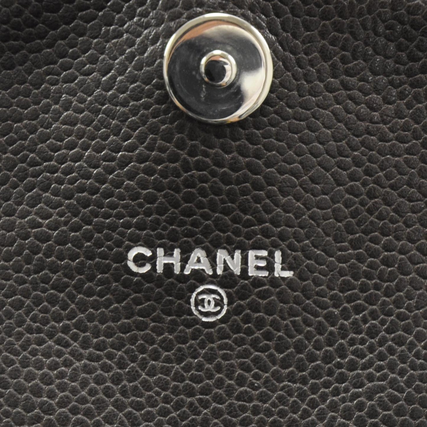 Caviar Half Moon Wallet On Chain WOC Dark Brown