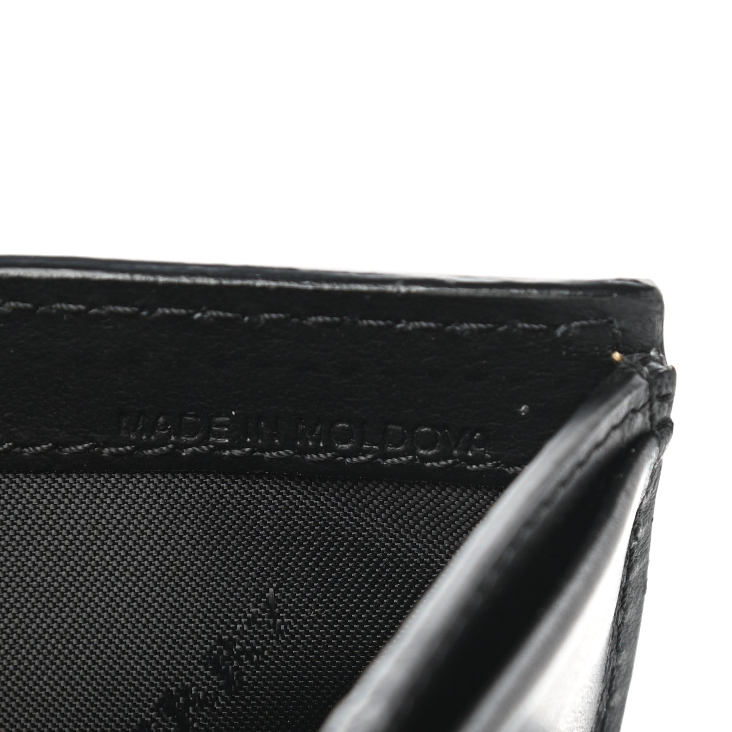 Burberry Canvas Vintage Check Coin Purse Wallet Black 6 of 11