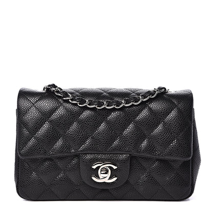 Chanel Caviar Quilted Mini Rectangular Flap Black 1 of 10