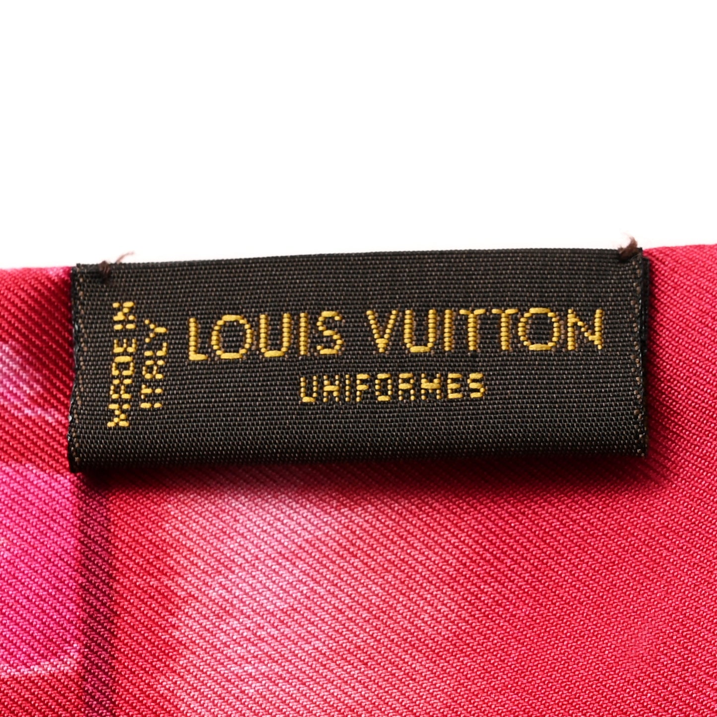 Silk Monogram Ikat Summer Bandeau Rose Indien