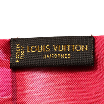 Louis Vuitton Silk Monogram Ikat Summer Bandeau Rose Indien 3 of 3