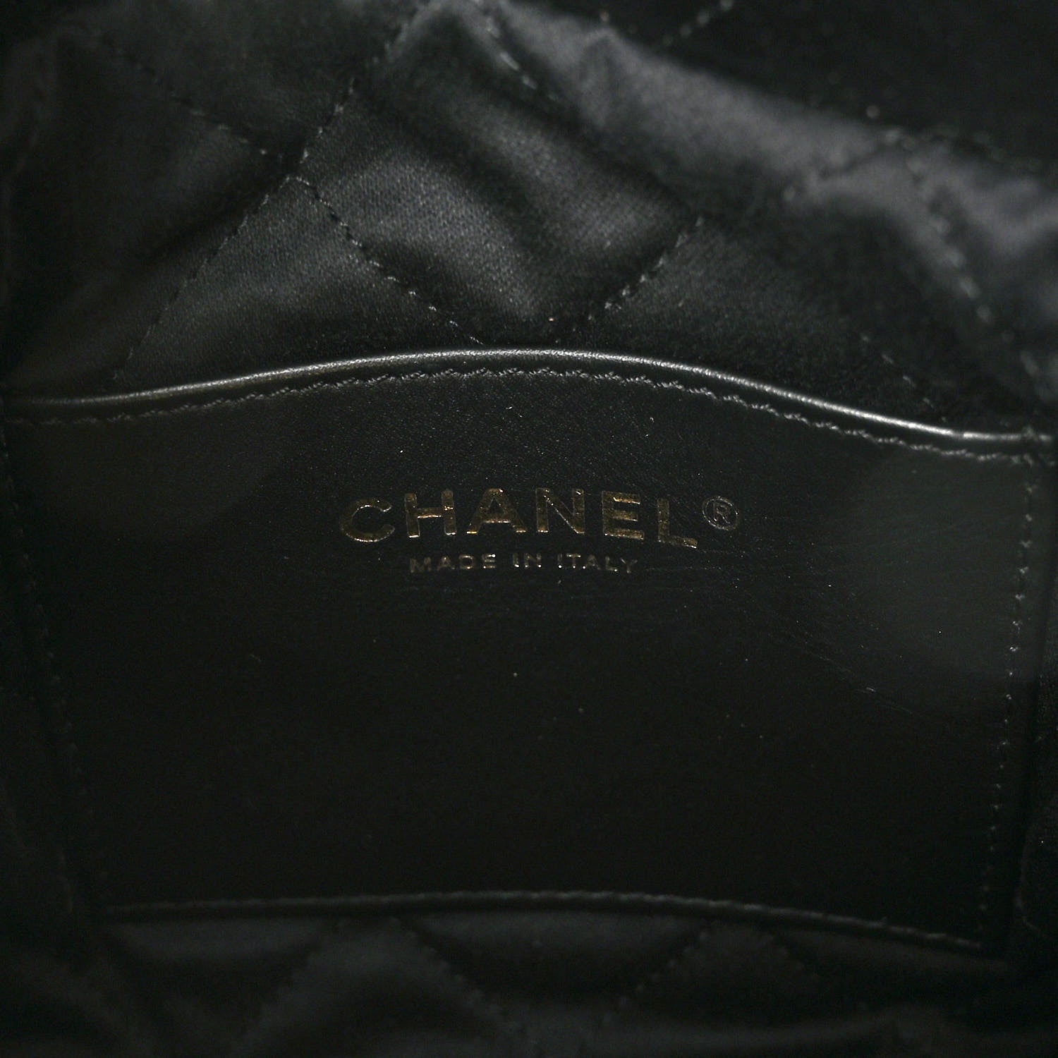 Chanel Shiny Crumpled Calfskin Quilted Pearl Mini Chanel 22 Black 6 of 10