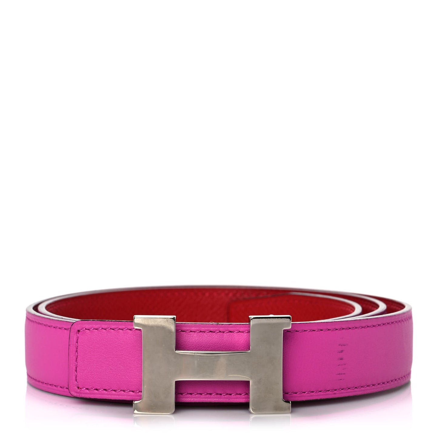 Swift Epsom 24mm Constance H Belt 80 Magnolia Rouge Casaque