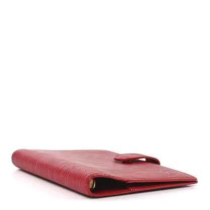 Louis Vuitton Epi Small Ring Agenda Cover Red 4 of 7