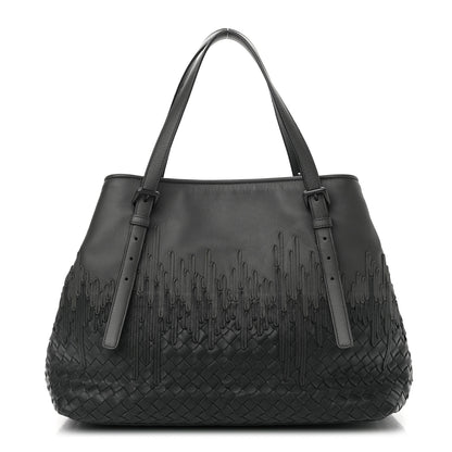 Bottega Veneta Nappa Intrecciato Medium Flow Wave Tote Ardoise 1 of 10