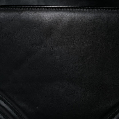 Gucci Calfskin Matelasse Large GG Marmont Shoulder Bag Black 14 of 22