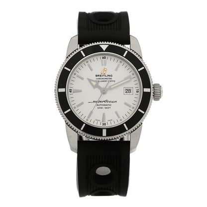 Breitling Stainless Steel Rubber 42mm Superocean Heritage II B20 Automatic Watch A17321 1 of 5