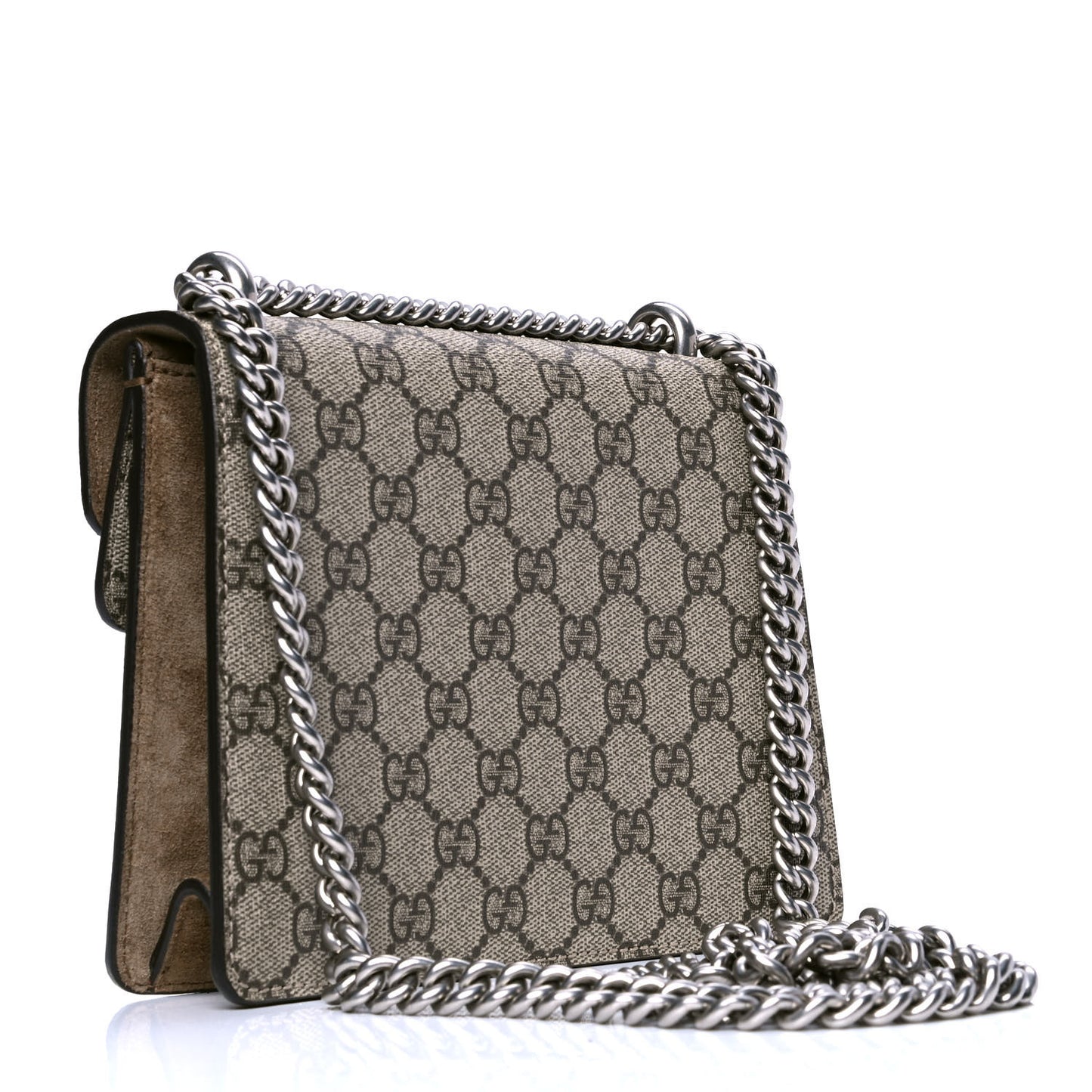 GG Supreme Monogram Mini Dionysus Shoulder Bag Taupe