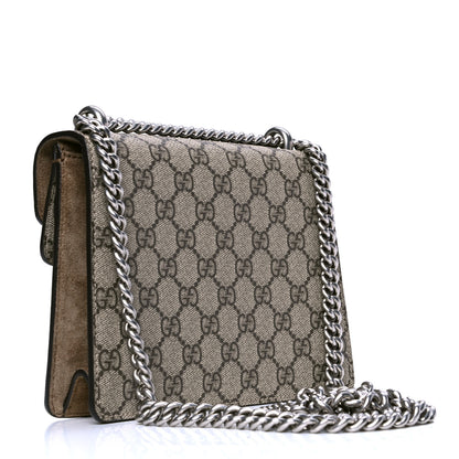 Gucci GG Supreme Monogram Mini Dionysus Shoulder Bag Taupe 2 of 4