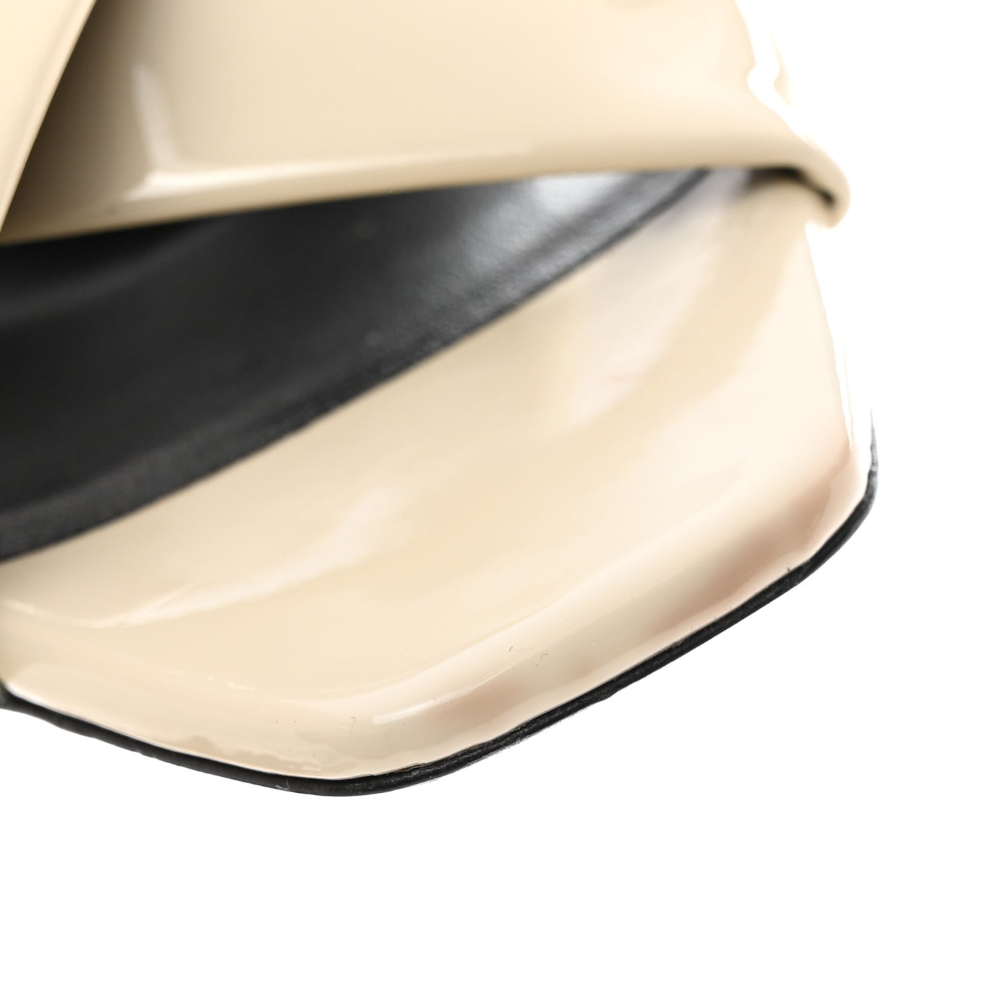 Patent Calfskin LouLou Mules 39 Neutro