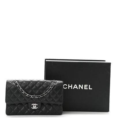 Chanel Caviar Quilted Medium Double Flap Black 11 of 11