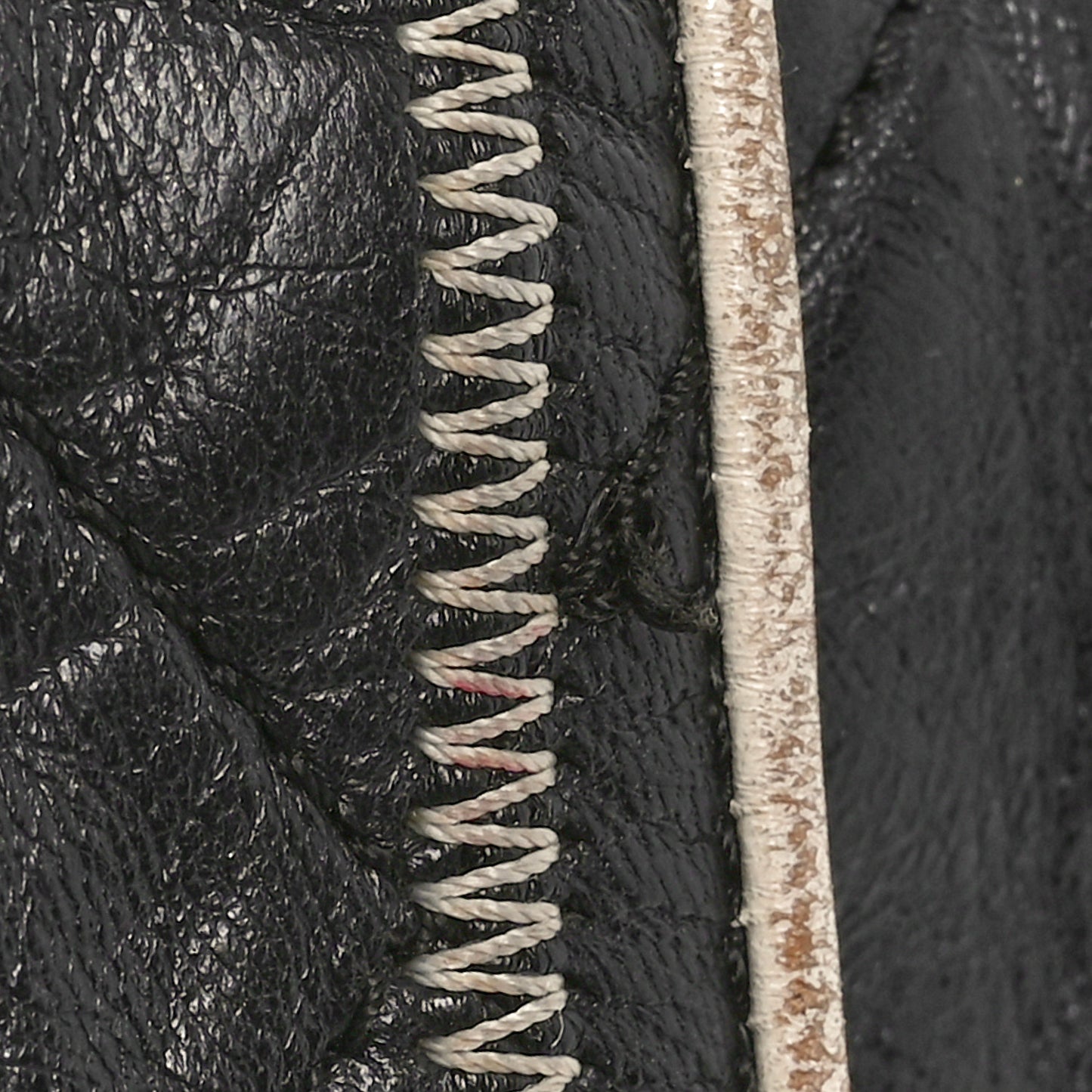 Lambskin Quilted East West Accordion Flap Black