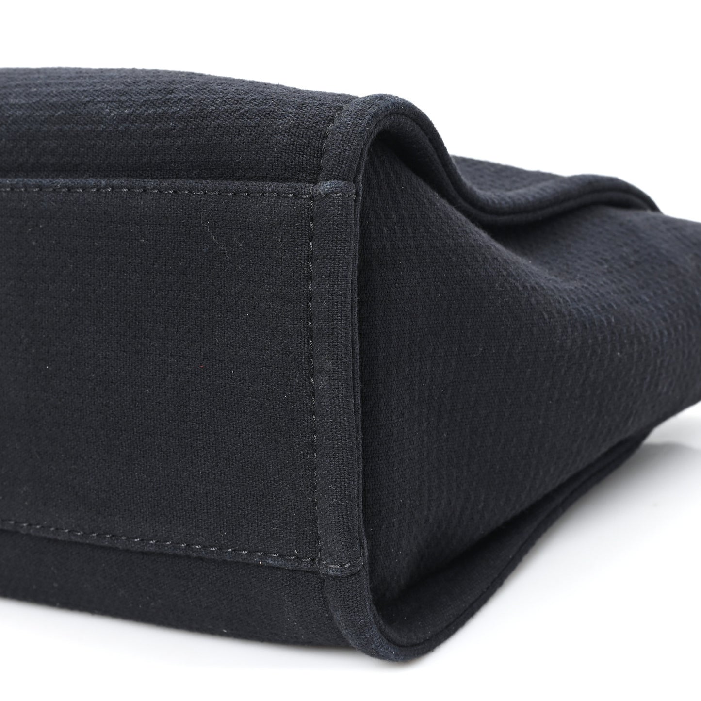 Mixed Fibers Small Deauville Tote Black