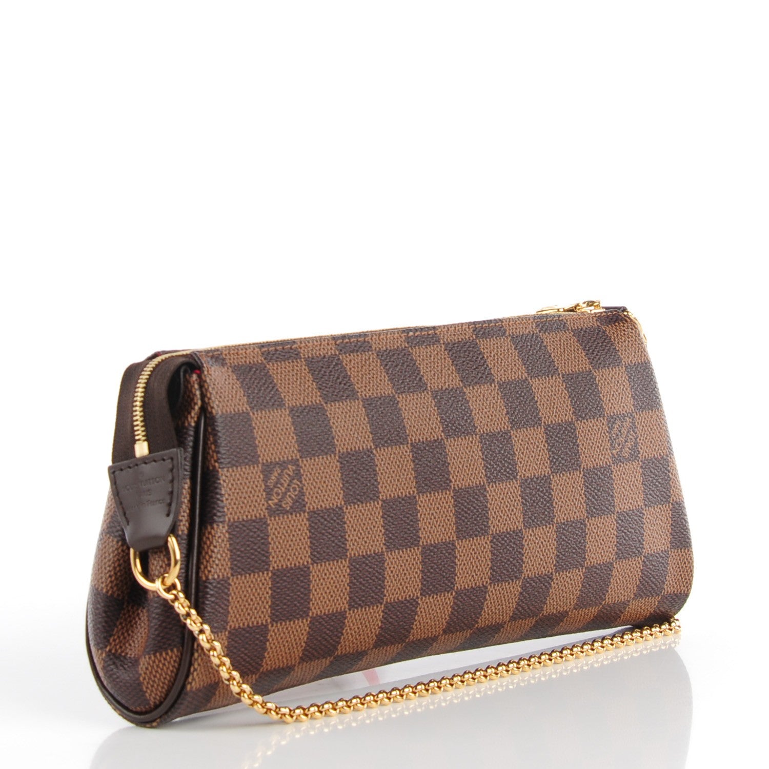 Louis Vuitton Damier Ebene Eva Clutch 3 of 7