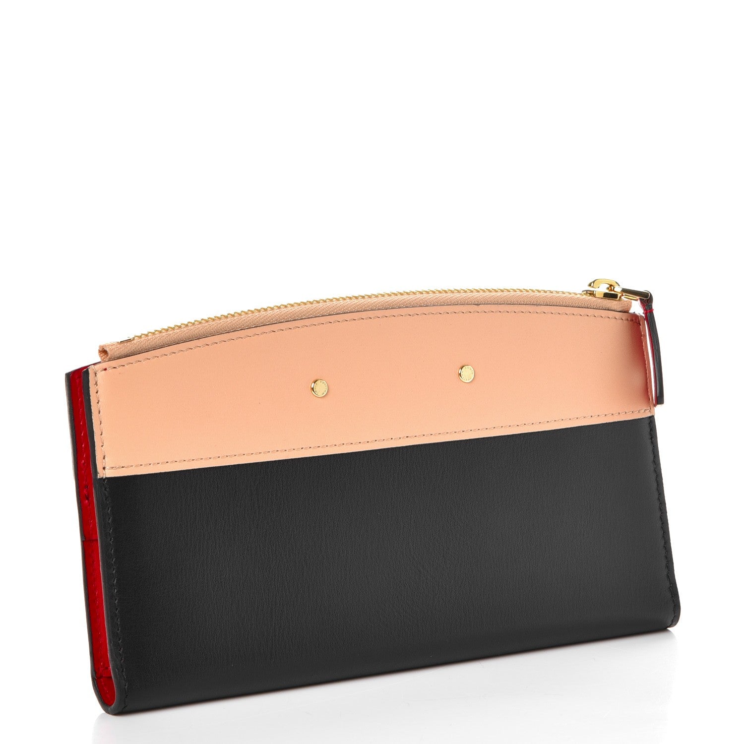 Louis Vuitton Calfskin City Steamer Wallet Black Creme Bourgogne 3 of 7