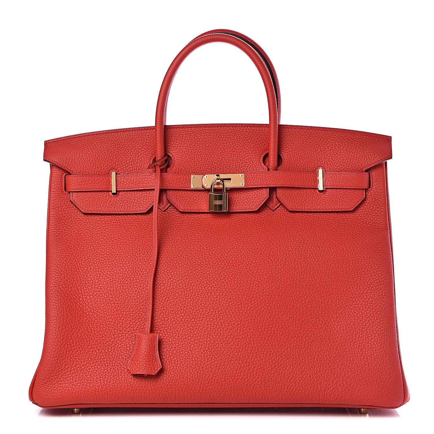 Hermes Togo Birkin 40 Geranium 1 of 38