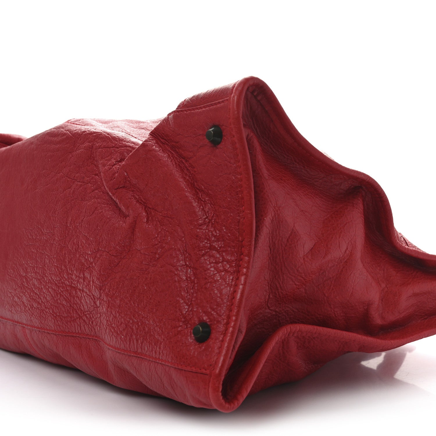 Balenciaga Agneau Classic Hardware Work Rouge Coquelicot 10 of 10