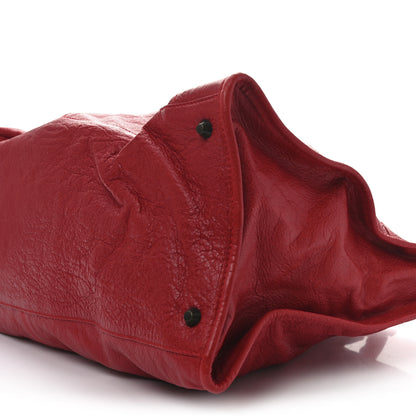 Balenciaga Agneau Classic Hardware Work Rouge Coquelicot 10 of 10