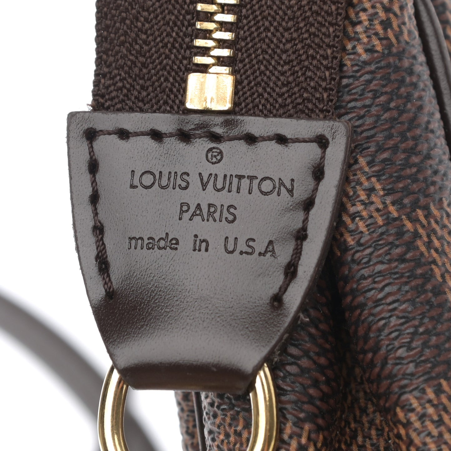 Damier Ebene Eva Clutch
