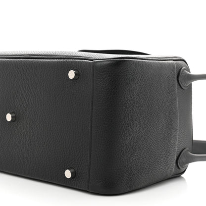 Hermes Taurillon Clemence Lindy 30 Black 10 of 10
