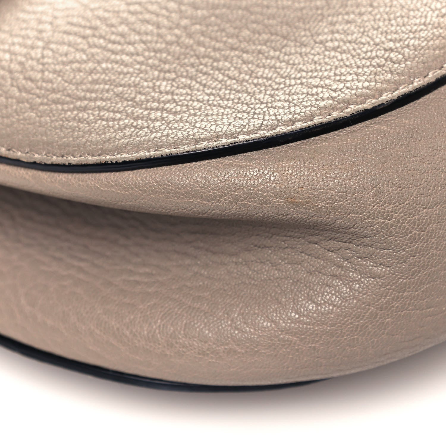 Chloe Grained Lambskin Drew Shoulder Bag Motty Grey 8 of 17