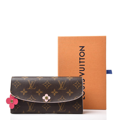 Louis Vuitton Monogram Bloom Flower Emilie Wallet 8 of 8
