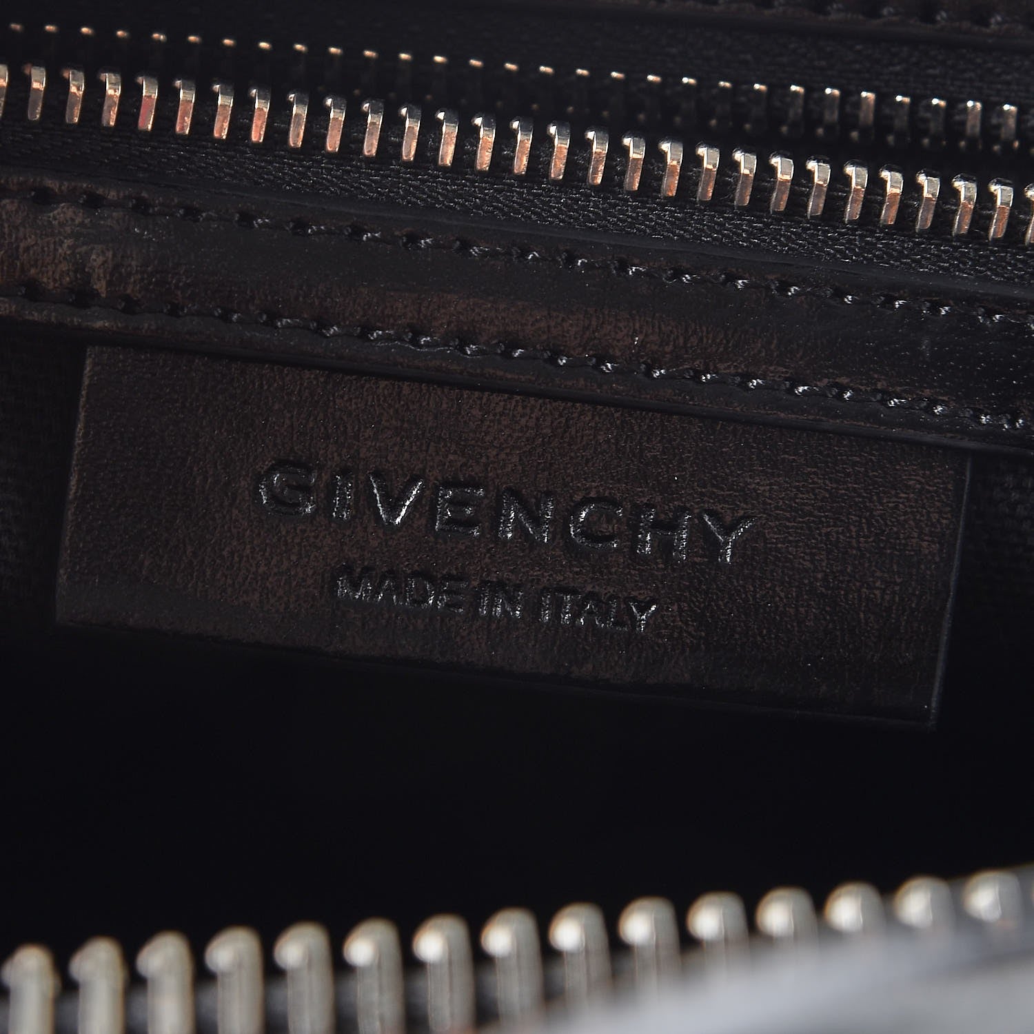 Givenchy Shiny Lord Calfskin Medium Antigona Black 6 of 10