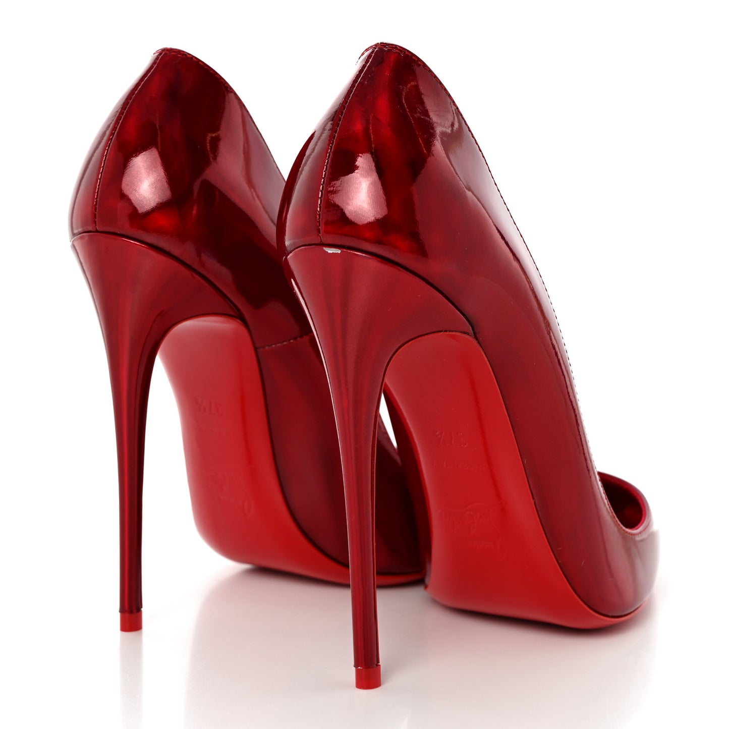 Metallic Patent Psychic So Kate 120 Pumps 37.5 Loubi