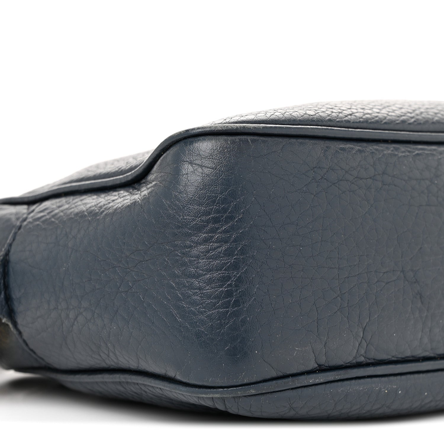 Gucci Pebbled Calfskin Small Soho Disco Bag Blue 9 of 16