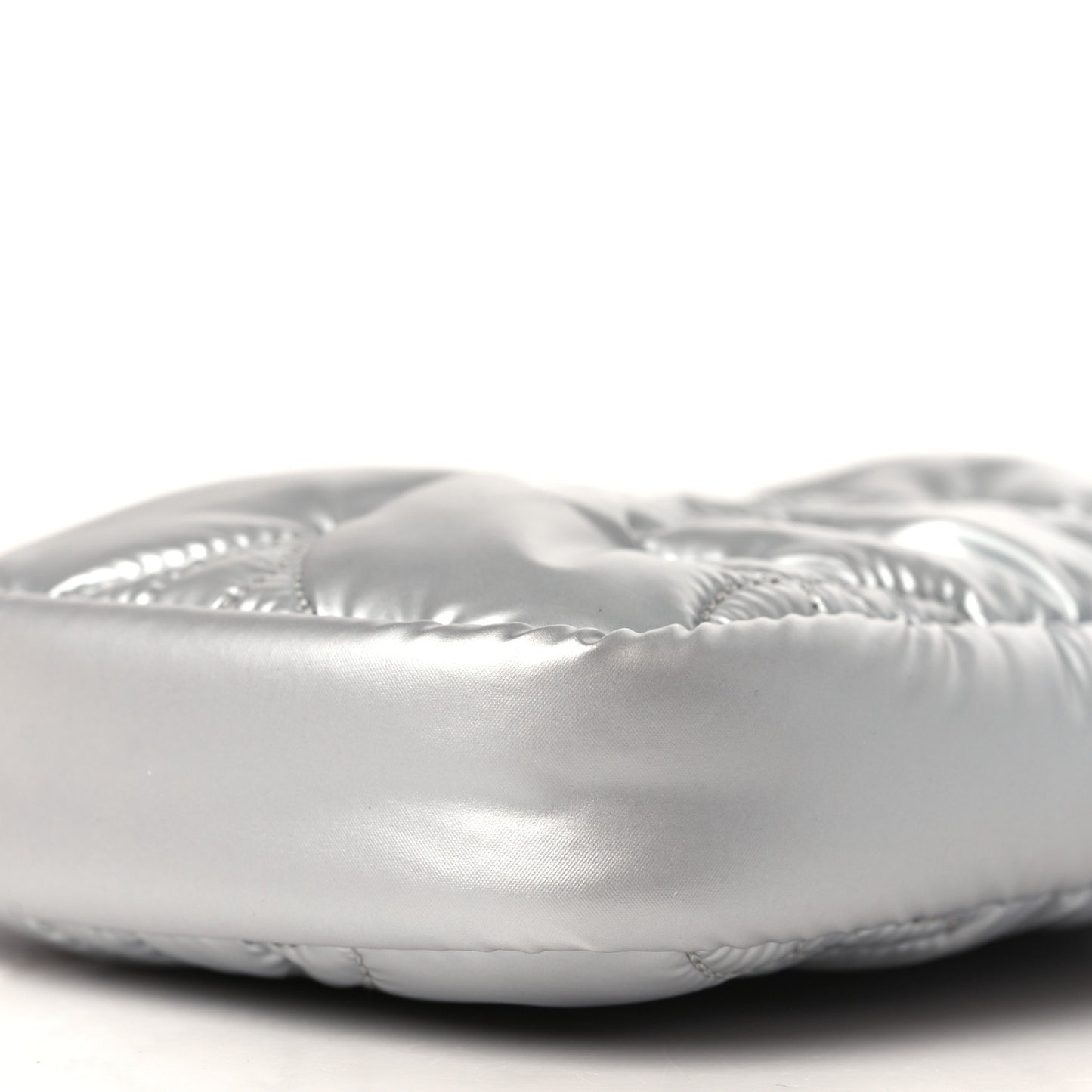 Econyl Monogram Pillow Phone Pouch Silver