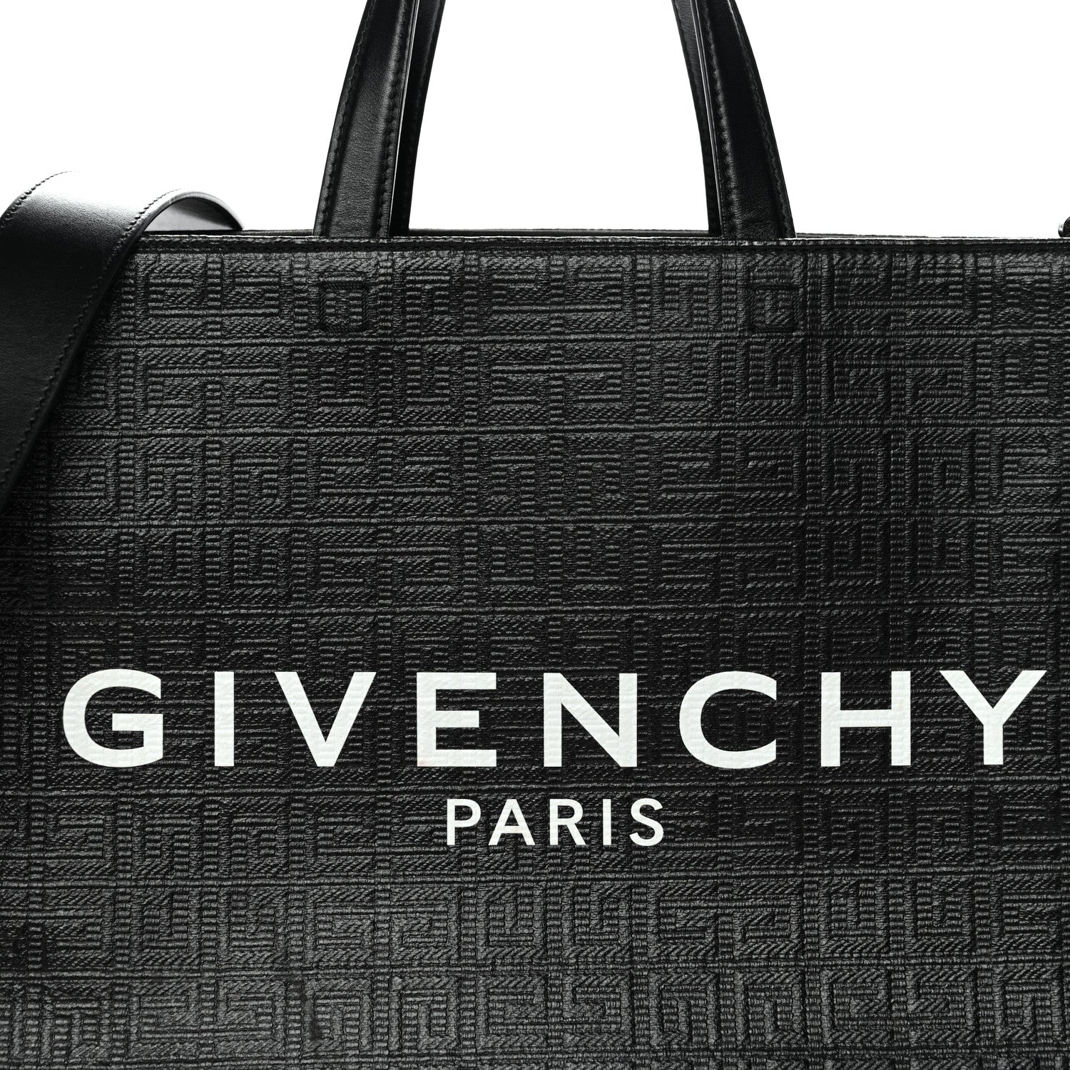 Givenchy 4G Coated Canvas Logo Medium G Tote Black 8 of 20