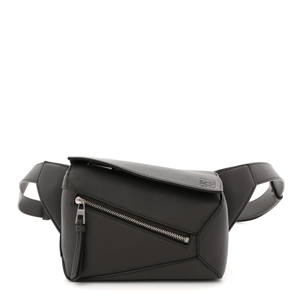 Loewe Calfskin Mini Puzzle Bumbag Dark Grey 1832947 – FASHIONPHILE