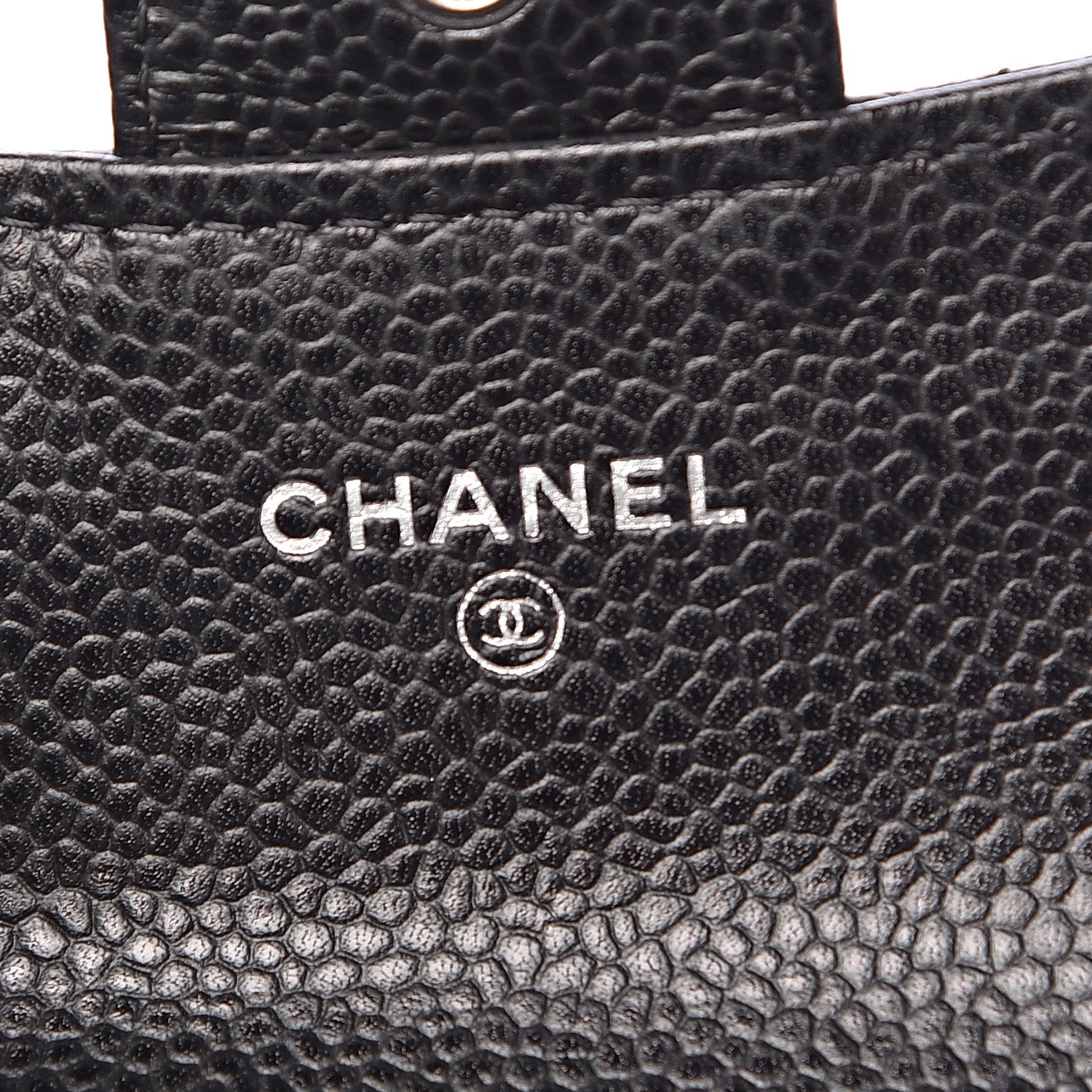 Chanel Caviar Quilted Flap Card Holder Black 6 of 9