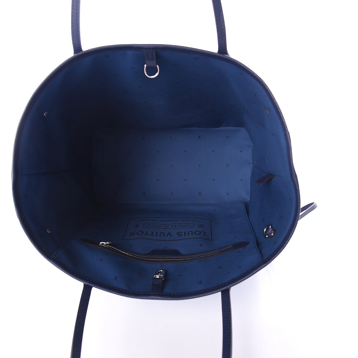 Louis Vuitton Monogram Escale Neverfull MM Blue 4 of 8