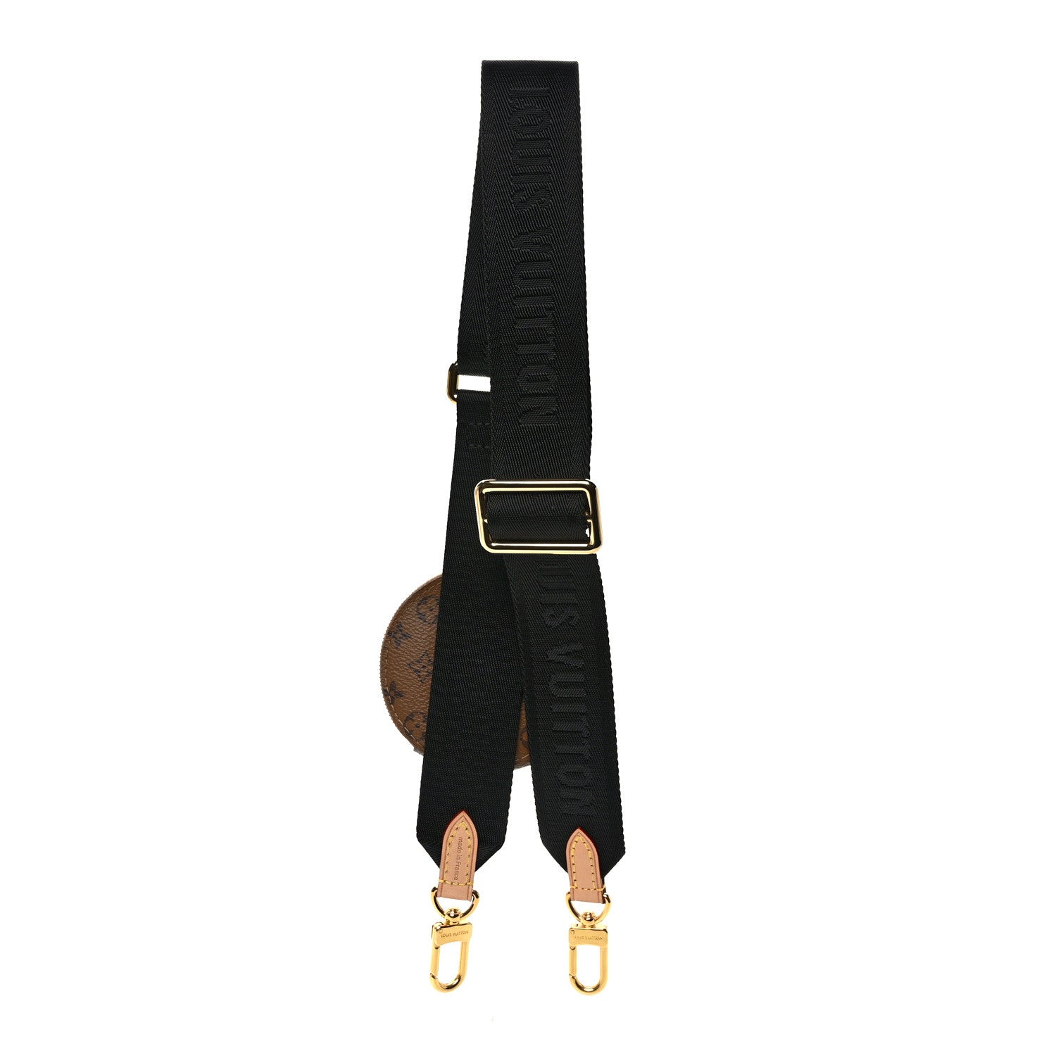 Louis Vuitton Reverse Monogram Multi Pochette Accessories Bandouliere Shoulder Strap Black 2 of 6