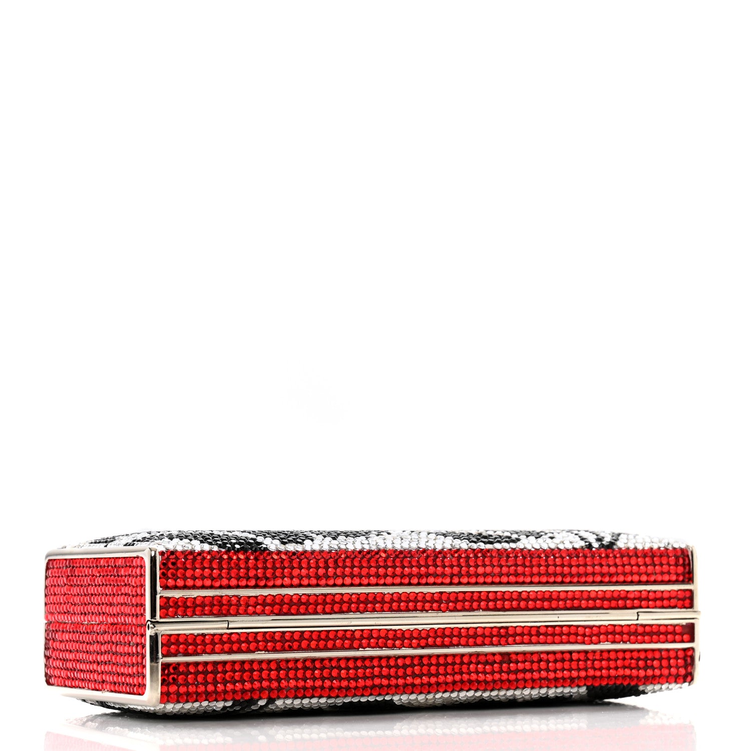 Judith Leiber Swarovski Crystal Minaudiere Clutch Multicolor 4 of 12