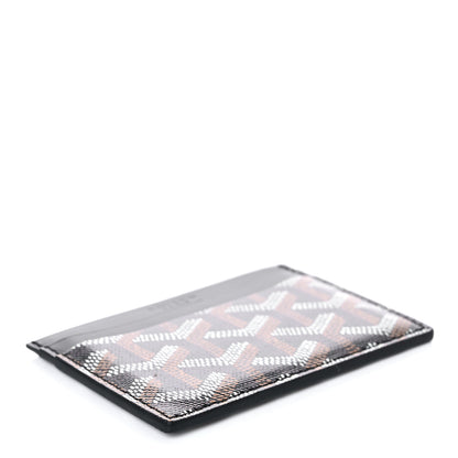 Goyard Goyardine Saint Sulpice Card Holder Black 4 of 7