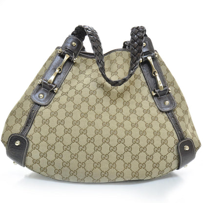 Gucci Monogram Pelham Tote Brown 1 of 9