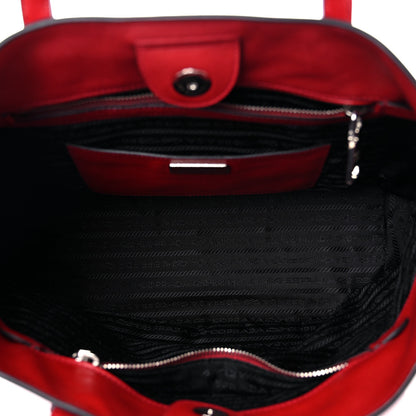 Prada Saffiano Soft Tote Fuoco 5 of 11