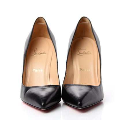 Christian Louboutin Shiny Nappa Pigalle 100 Pumps 38 Black 2 of 10