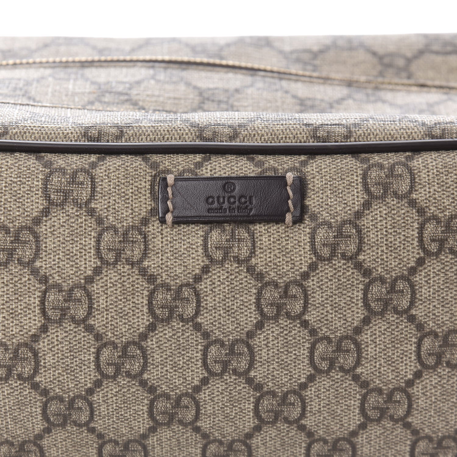 Gucci GG Supreme Monogram Toiletry Case Dark Brown 10 of 10