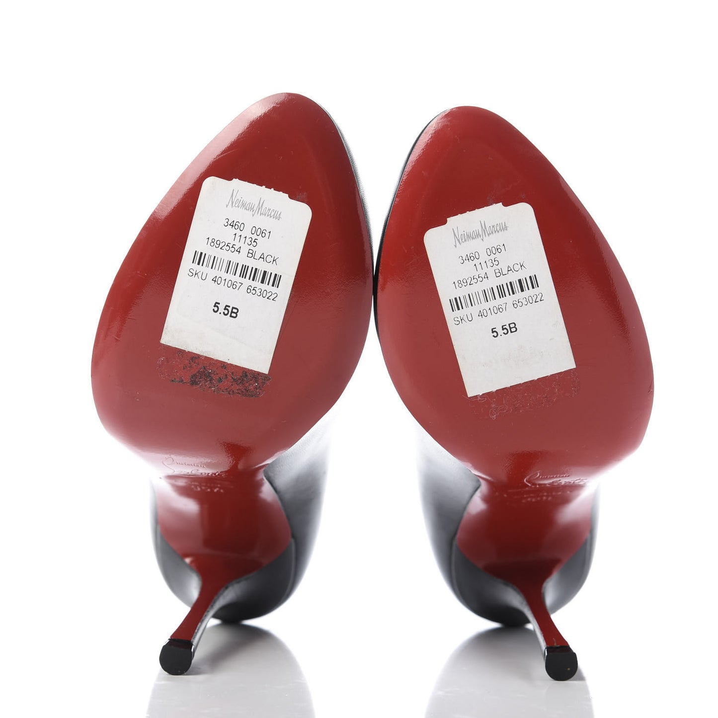 Shiny Nappa Toot Couverte 100 Pumps 35.5 Black