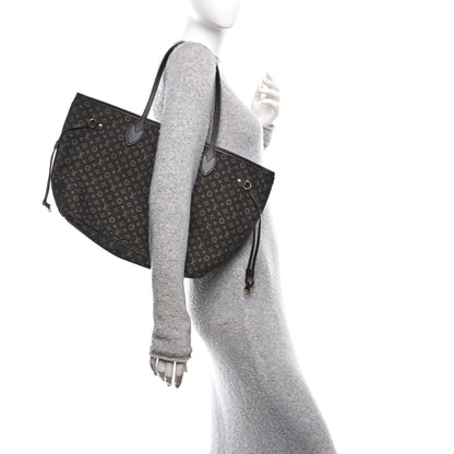Louis Vuitton Monogram Idylle Neverfull MM Fusain 2 of 9