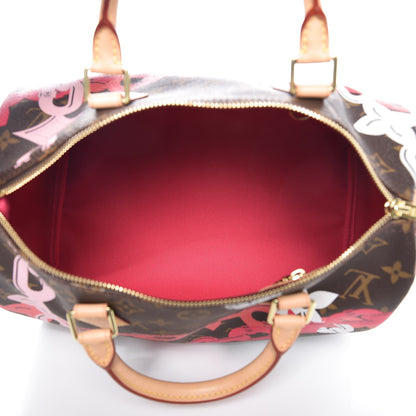 Louis Vuitton Monogram Bay Speedy 30 Rose Ballerine Poppy 5 of 7