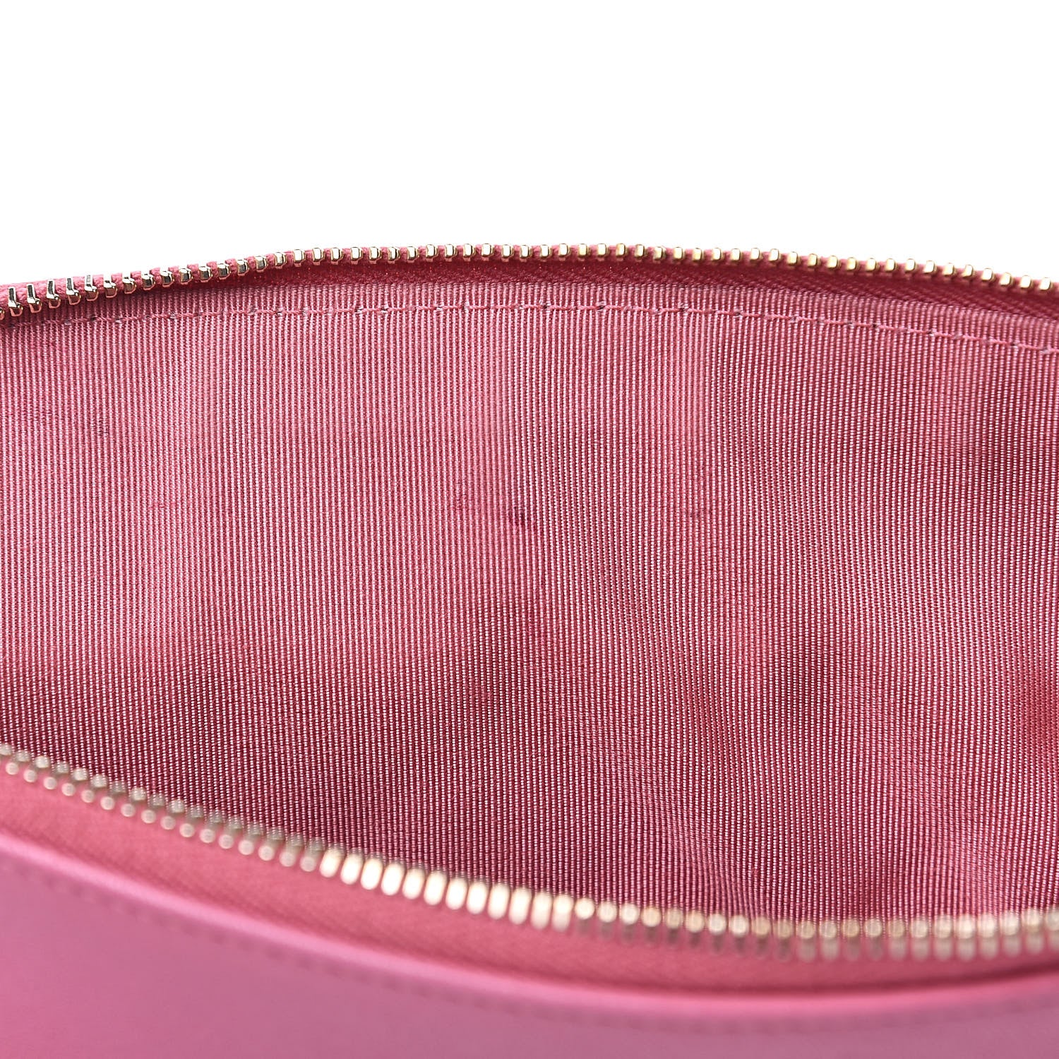 Chanel Sheepskin Quilted Medium Vintage Mademoiselle Cosmetic Case 9 of 11