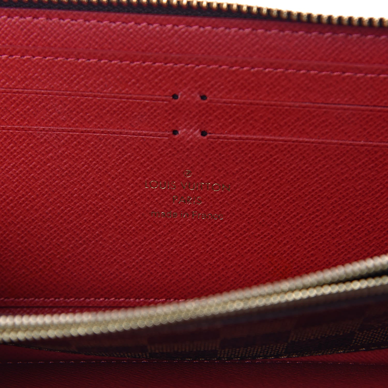 Louis Vuitton Damier Ebene Clemence Wallet 6 of 6