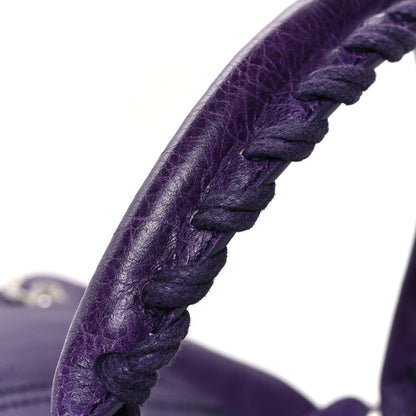 Balenciaga Agneau Giant 12 Silver Hardware City Dark Violet 15 of 16