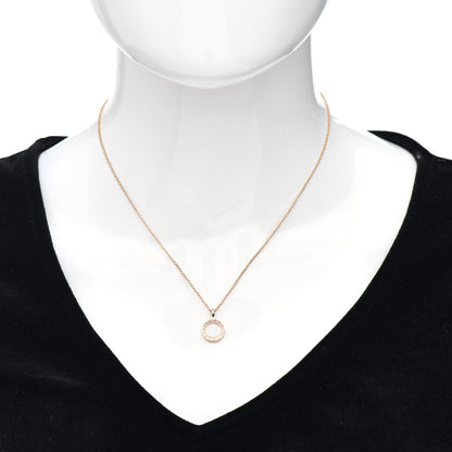 Bulgari 18K Rose Gold Mother of Pearl BVLGARI BVLGARI Pendant Necklace 2 of 5