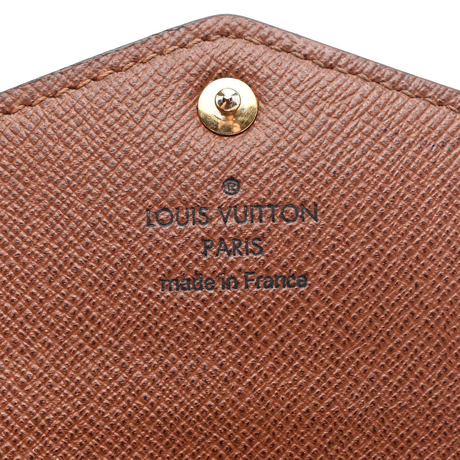 Louis Vuitton Monogram Sarah Wallet NM Coquelicot 6 of 7